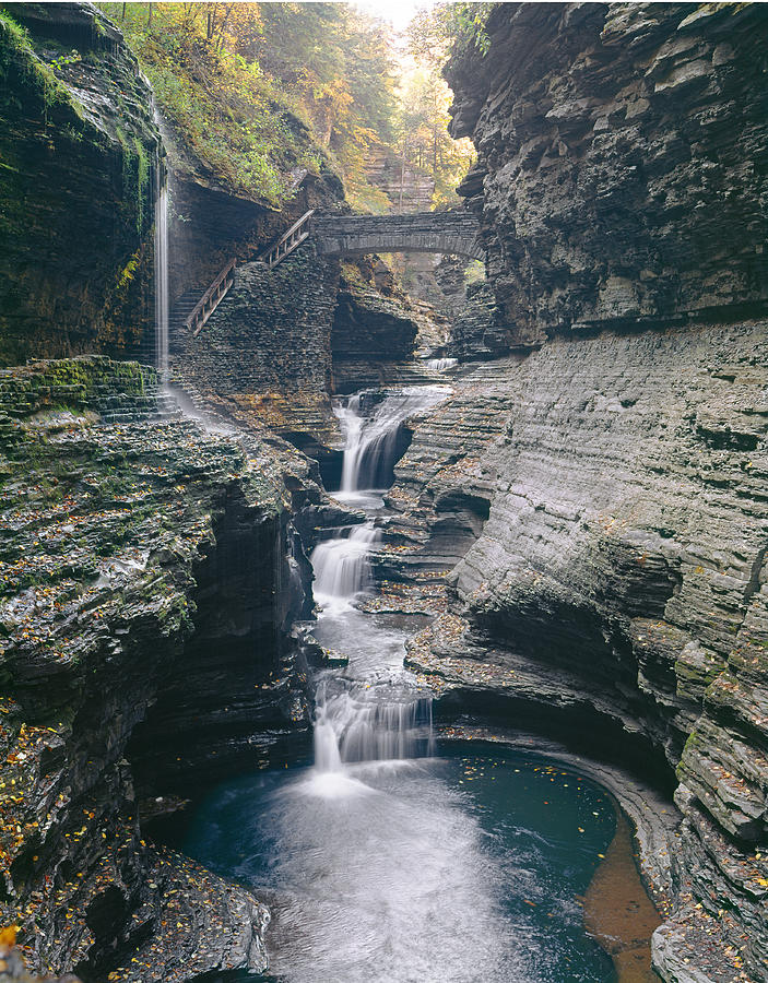 Watkins Glen Pools Photograph by Ed  Cooper Photography