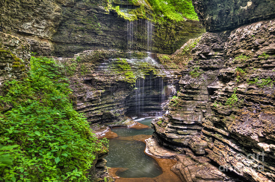 Rainbow Falls  Photograph by Anthony Sacco