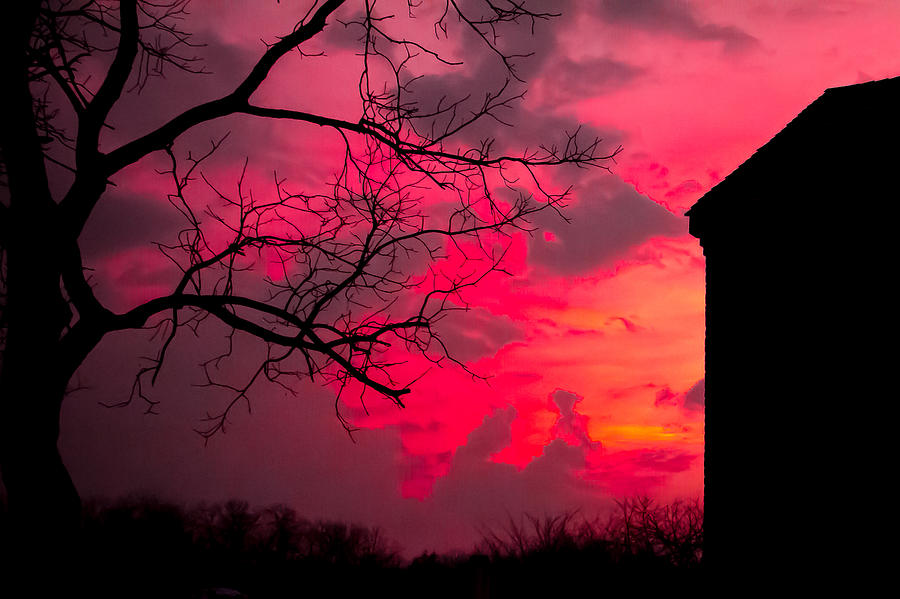 Watkins Mill Sunset Photograph by Steven Bateson
