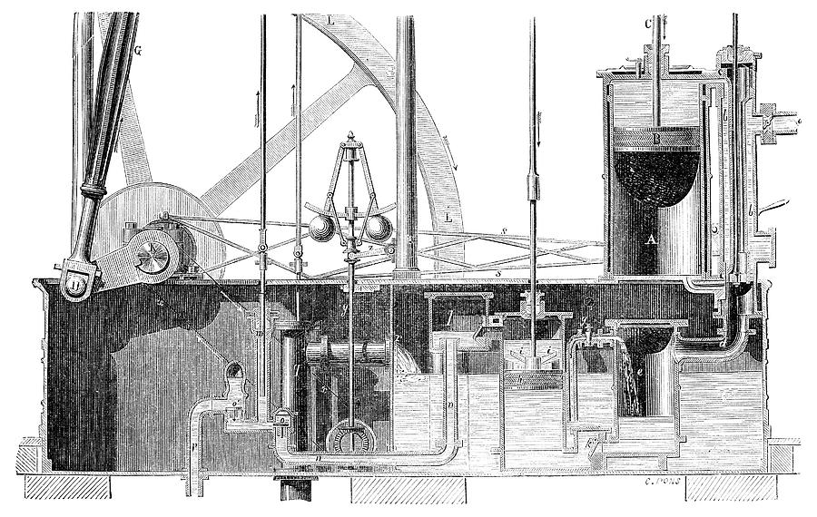 Watt Steam Engine Photograph by Science Photo Library