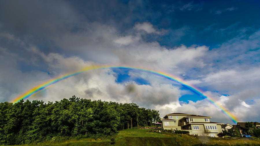 Waukesha Rainbow Photograph by Randy Scherkenbach