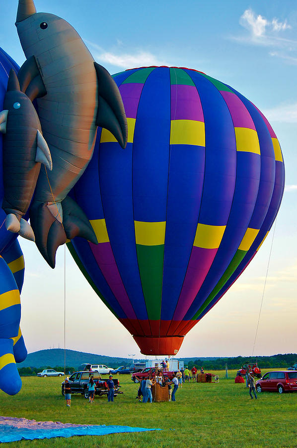 Wausau's Hot Air Balloon Festival Photograph by Carol Toepke Fine Art