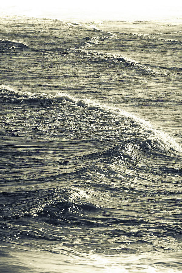 Wave Abstract Art Photograph by Gray  Artus