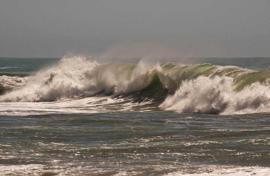 Wave at Kirk Creek Beach Photograph by Lee Kirchhevel