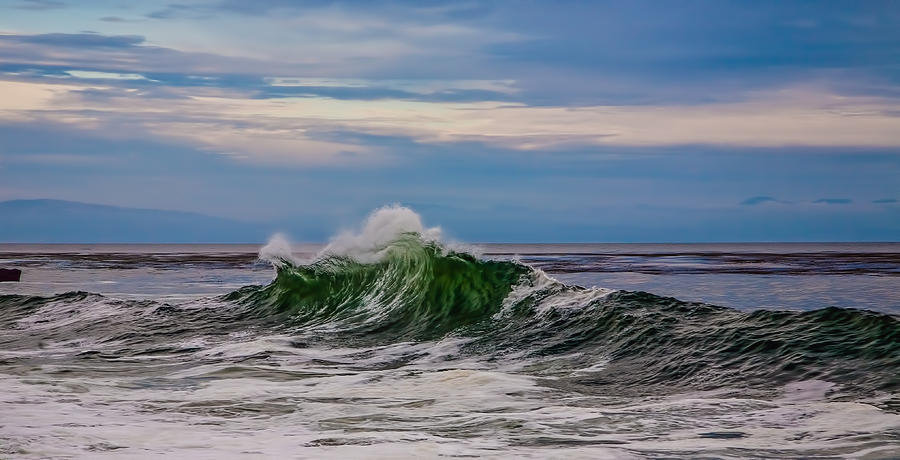 Wave Break Photograph by Tommy Farnsworth
