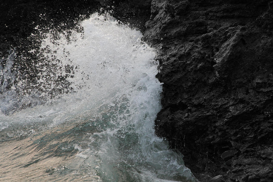 Wave Crash Photograph by Dylan Punke