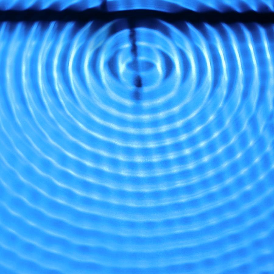 Wave Diffraction Photograph by Science Photo Library