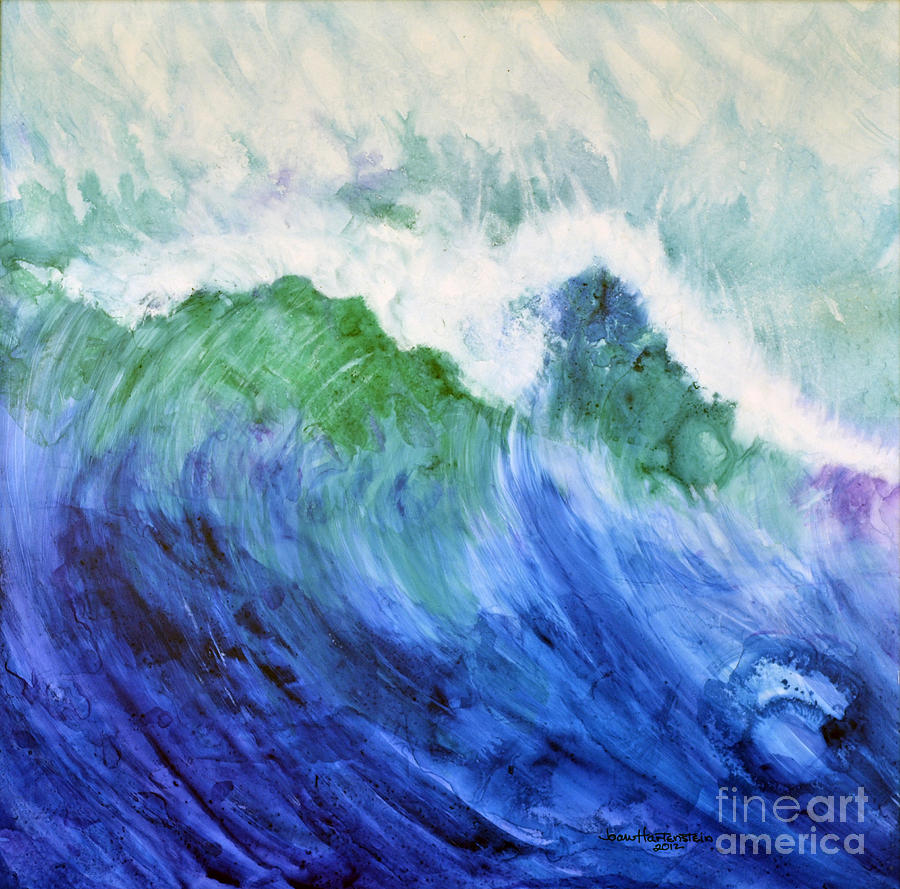 Wave Dream Painting by Joan Hartenstein - Pixels