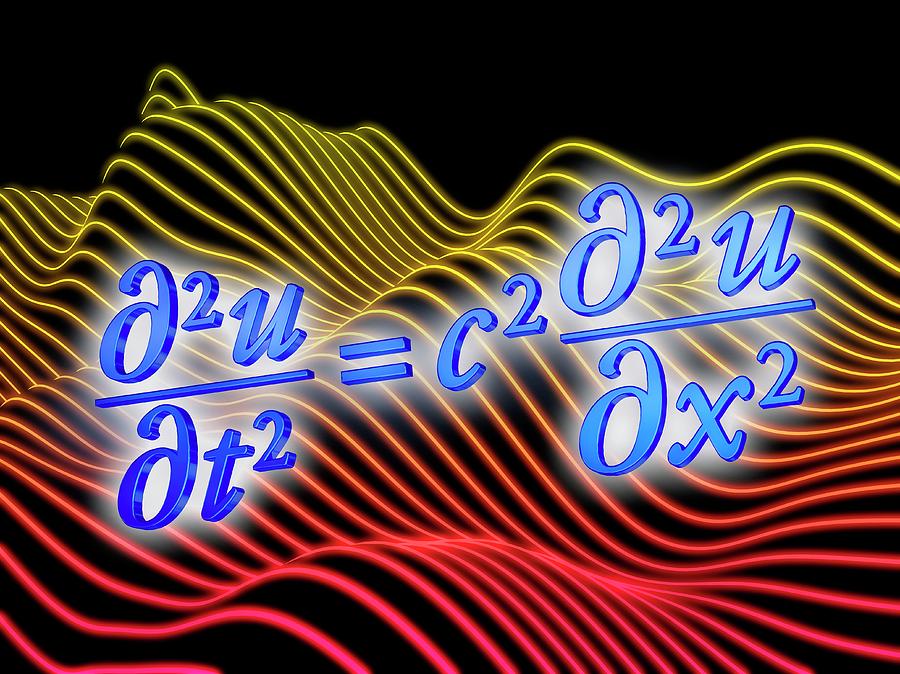 Wave Equation Photograph by Alfred Pasieka