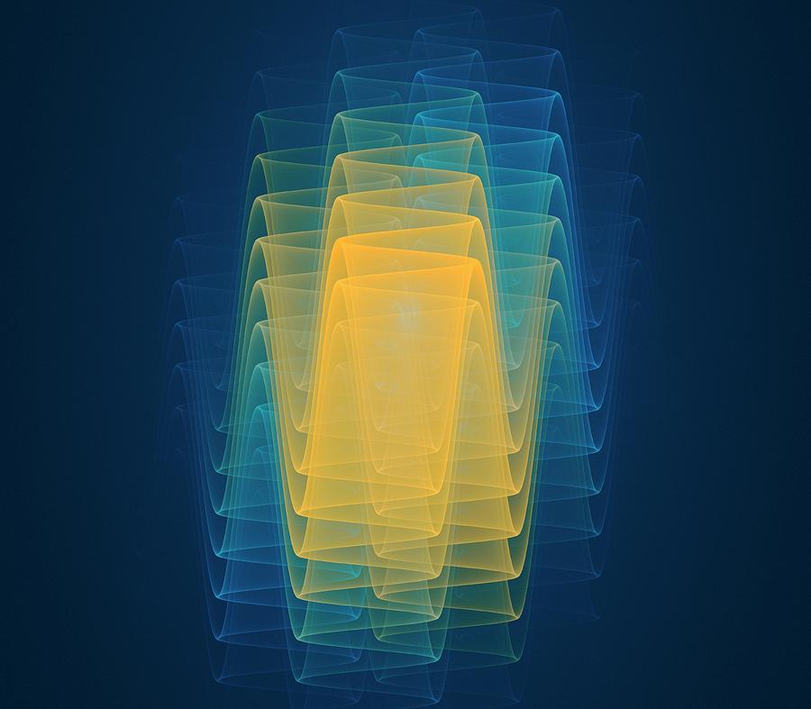 Wave Function Conceptual Artwork Photograph by David Parker