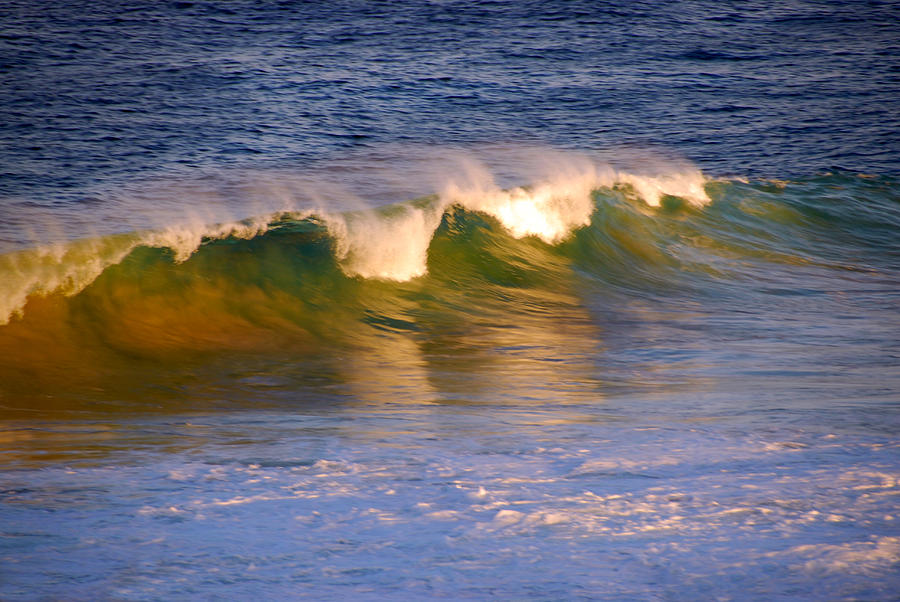 Wave Photograph by Glen Johnson