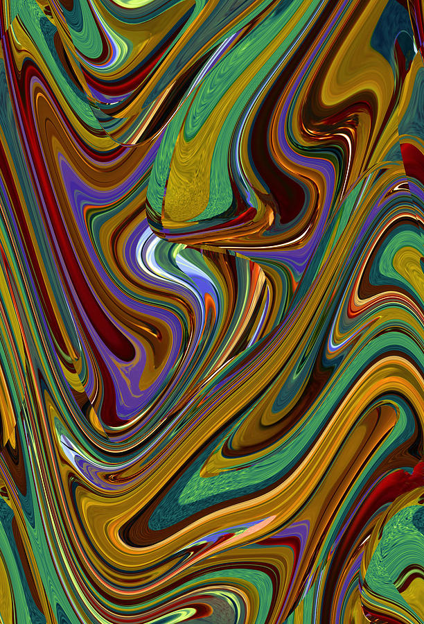 Wave III Digital Art by Phillip Mossbarger