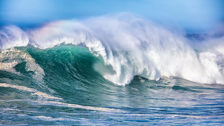 Wave in Pacific Ocean Photograph by -Oxford-