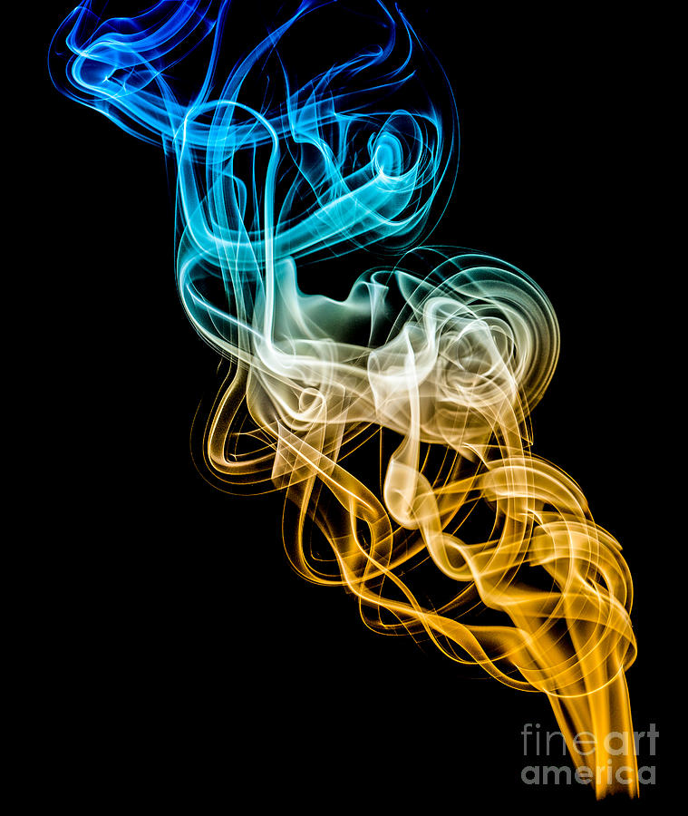 Wave of Smoke Photograph by Hugh Walker