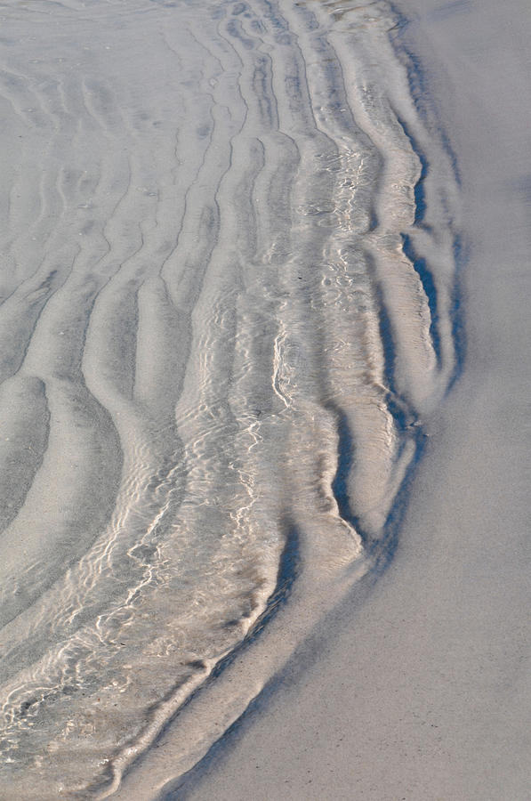 Wave pattern in the sand Photograph by Ulrich Kunst And Bettina Scheidulin