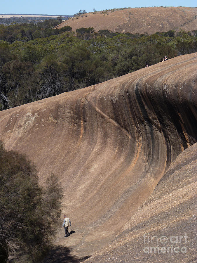 Wave Rock - Western Australia Photograph by Phil Banks