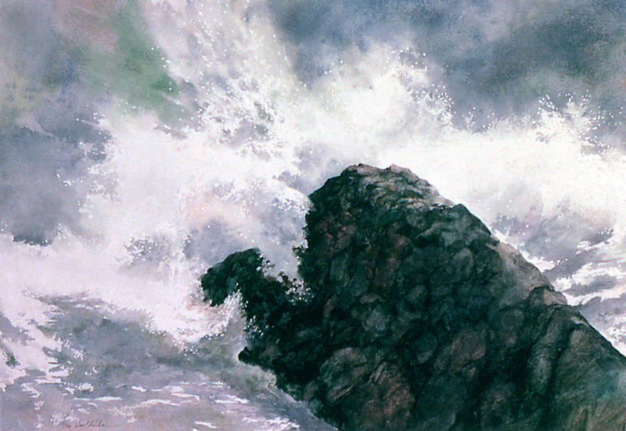 Wave Painting by Tom Wooldridge