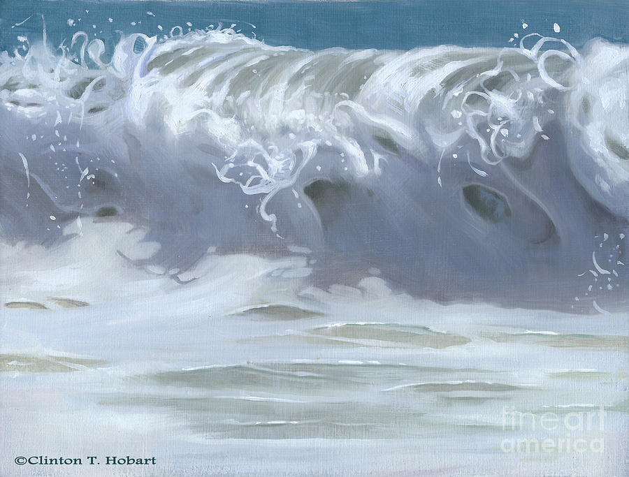 Wave XIII Painting by Clinton Hobart - Fine Art America