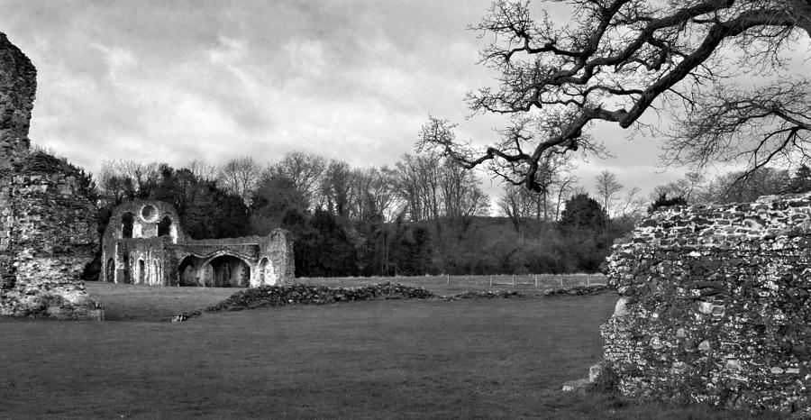 Landscape Photograph - Waverley Abbey by Levente Toth