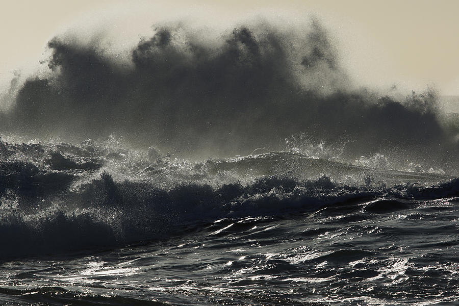 Waves Crashing Western Australia Photograph by Hiroya  Minakuchi