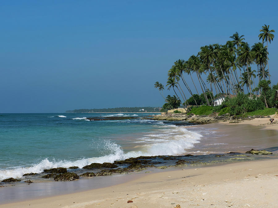 Waves Cresting Along Beach, A2 Road Photograph by Panoramic Images ...