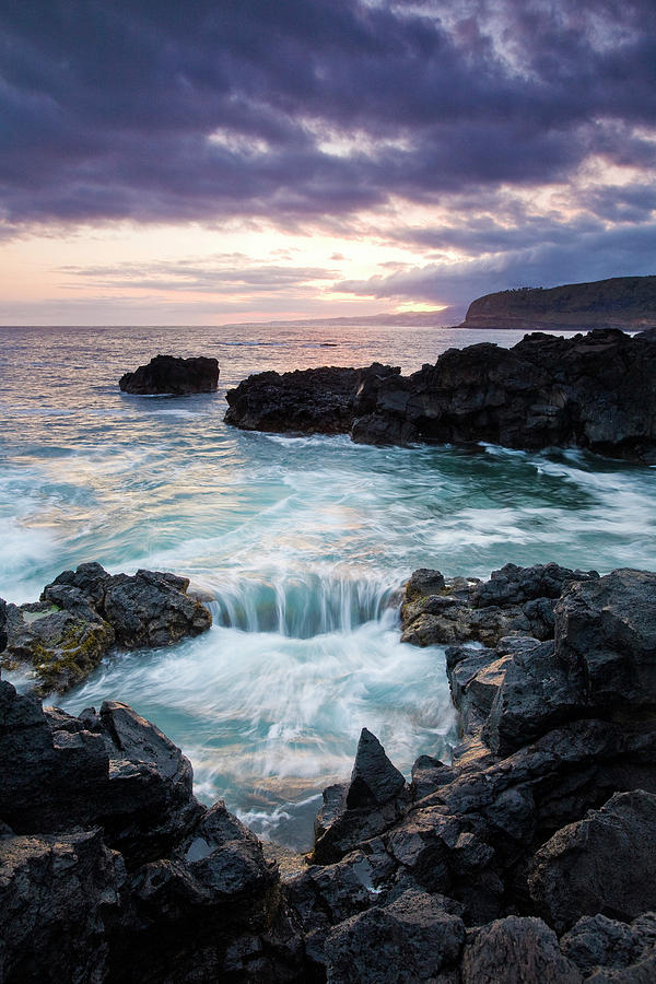 Azores Photograph - Waves From The Atlantic Ocean Crash by Joel Santos Azores Photograph - Waves From The Atlantic Ocean Crash by Joel Santos