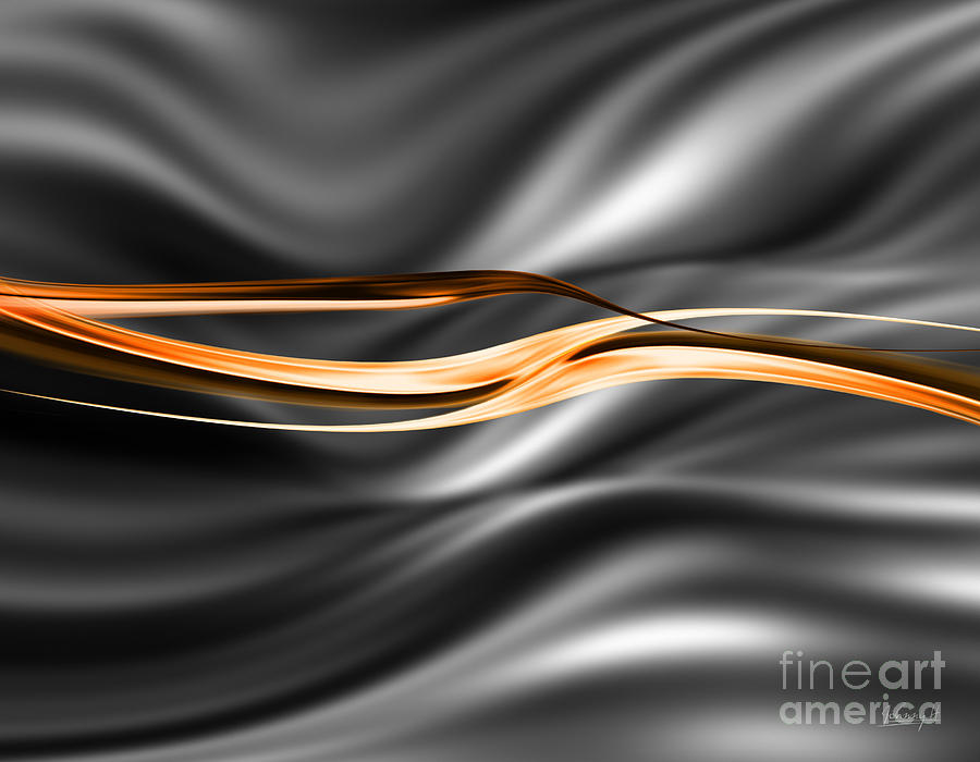 Waves in color 3 Digital Art by Johnny Hildingsson