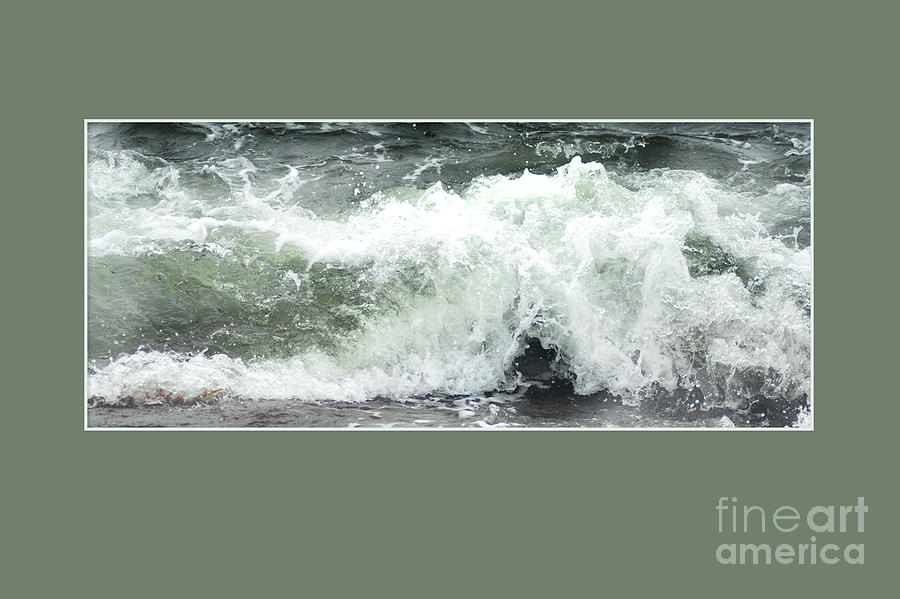 Waves in Grey Photograph by Randi Grace Nilsberg