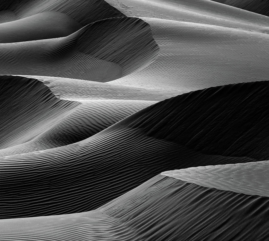 Dunes Photograph - Waves In The Sand by Pieter Joachim Van