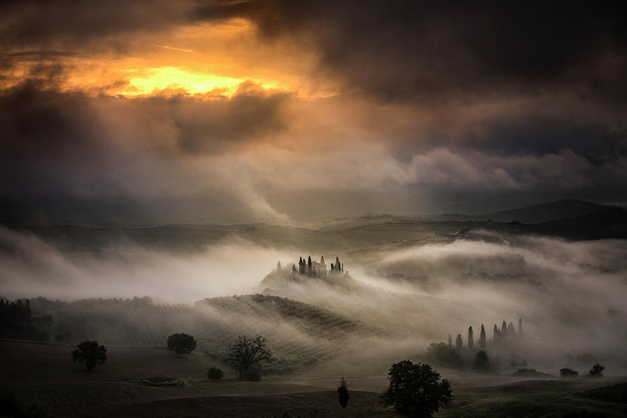Landscape Photograph - Waves Of Fog by Alberto Ghizzi Panizza