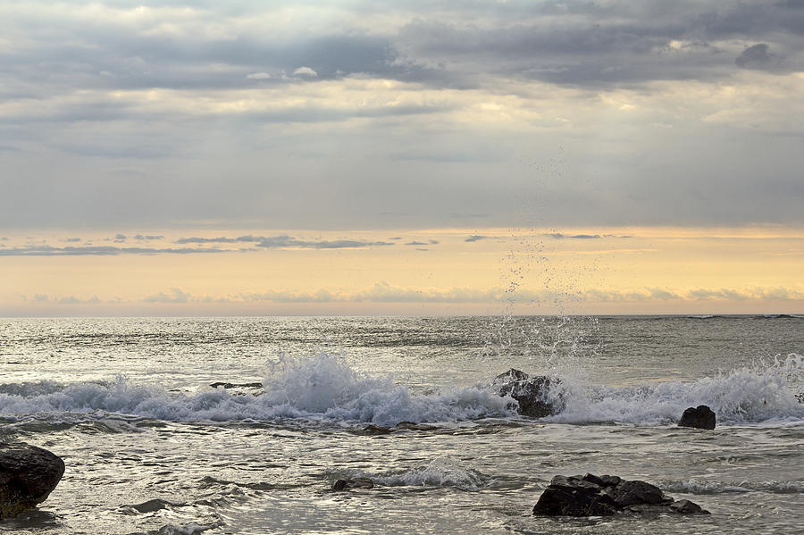 Landscape Photograph - Waves on the Coast by Sandy Snide
