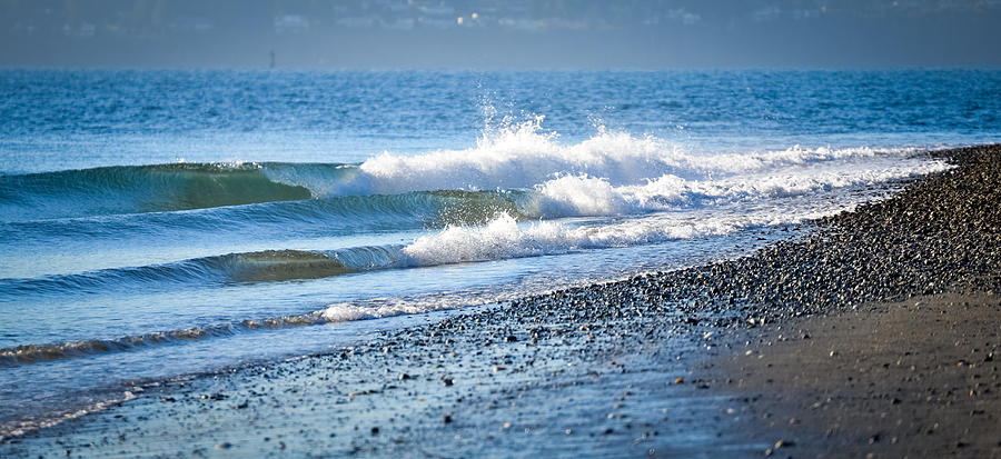 Waves Roll In Photograph by Ronda Broatch