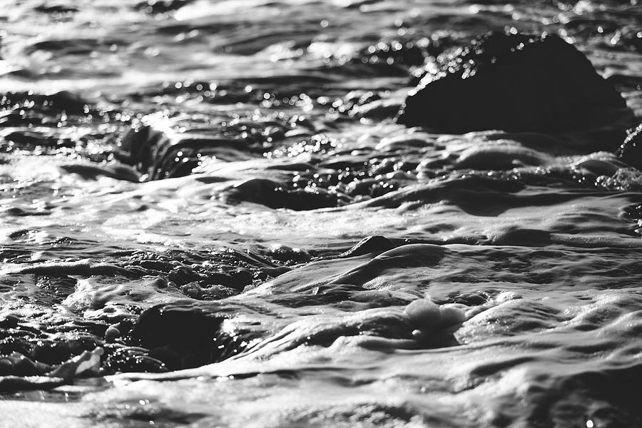 Waves Study 2 Photograph by D Scott Clark