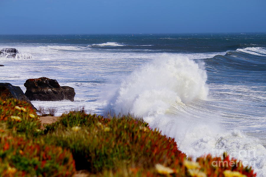 Waves Photograph by Theresa Ramos-DuVon