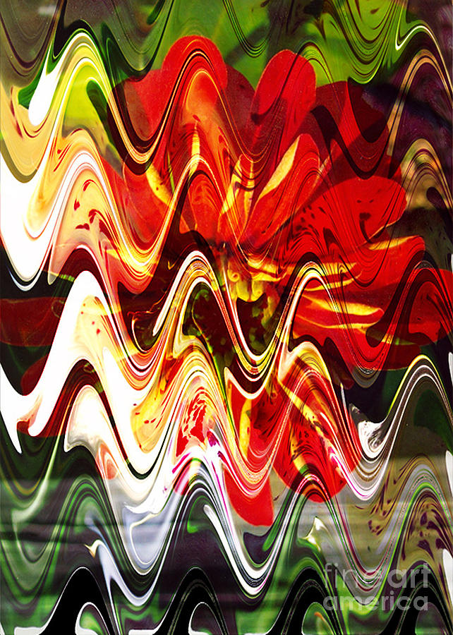 Waves Digital Art by Yael VanGruber
