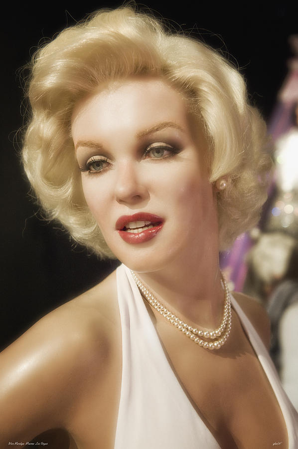 Wax Marilyn Photograph by Gary Warnimont