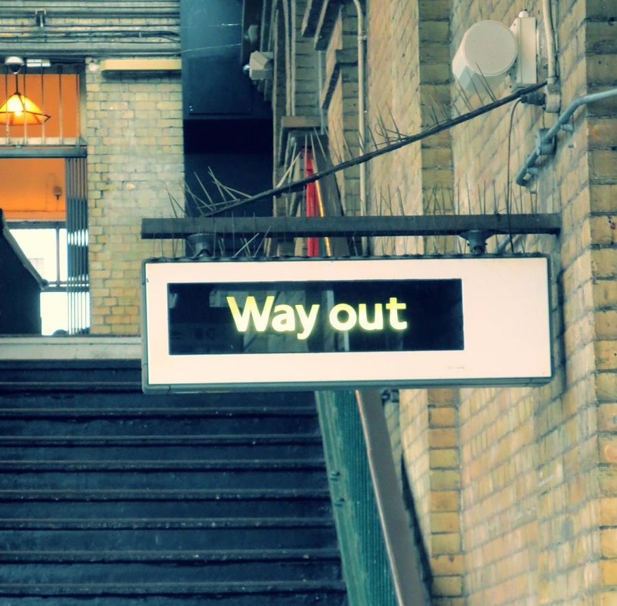 Way out Photograph by Gia Marie Houck