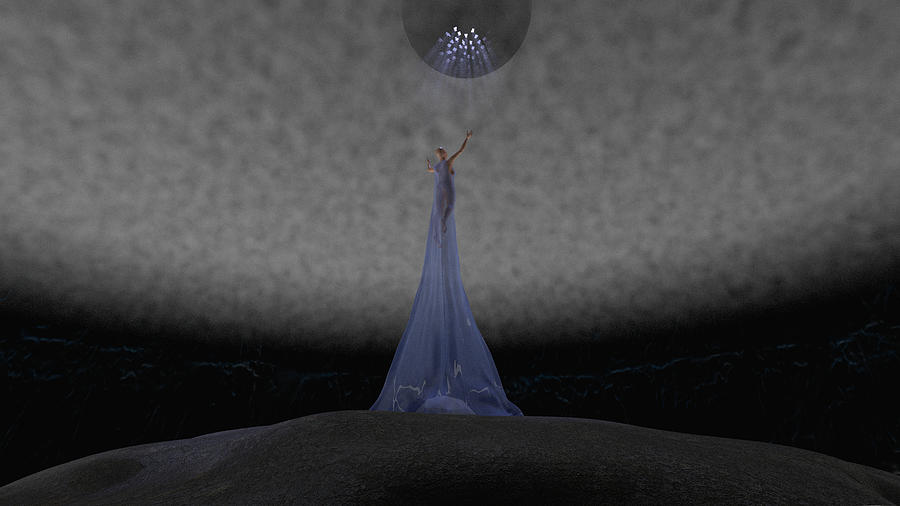 Way Digital Art - Way To Blue by Brainwave Pictures Way Digital Art - Way To Blue by Brainwave Pictures