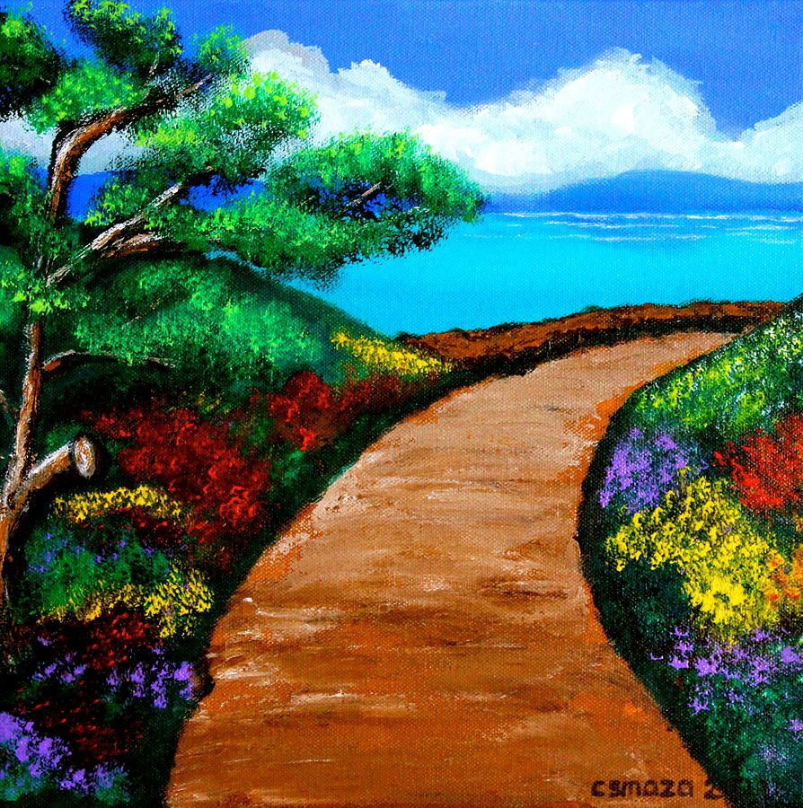 Way To The Sea Painting