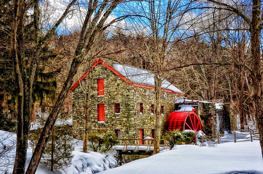 Wayland Grist Mill Photograph by Tricia Marchlik