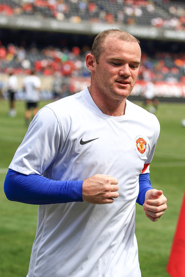 Wayne Rooney Photograph - Wayne Rooney 5 by Keith R Crowley