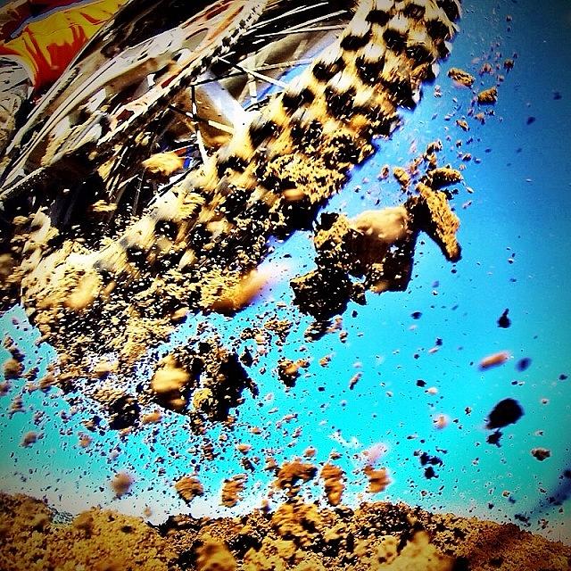 Dirt Photograph - #waytooclosewednesday I Like Dirt by Jeff Crow