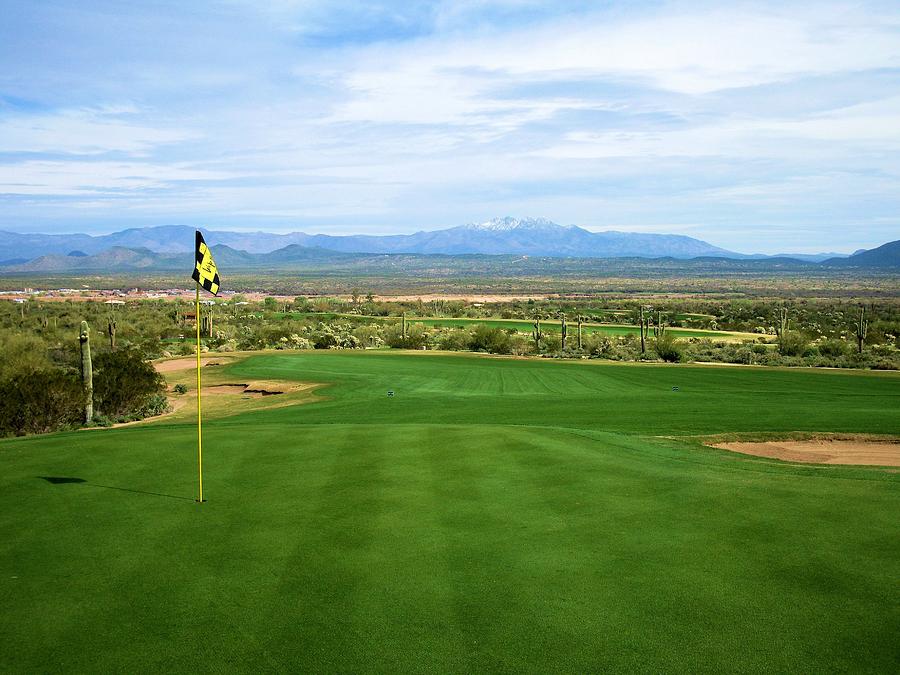 We-Ko-Pa Golf Club - Saguaro #16 Photograph by Scott Carda