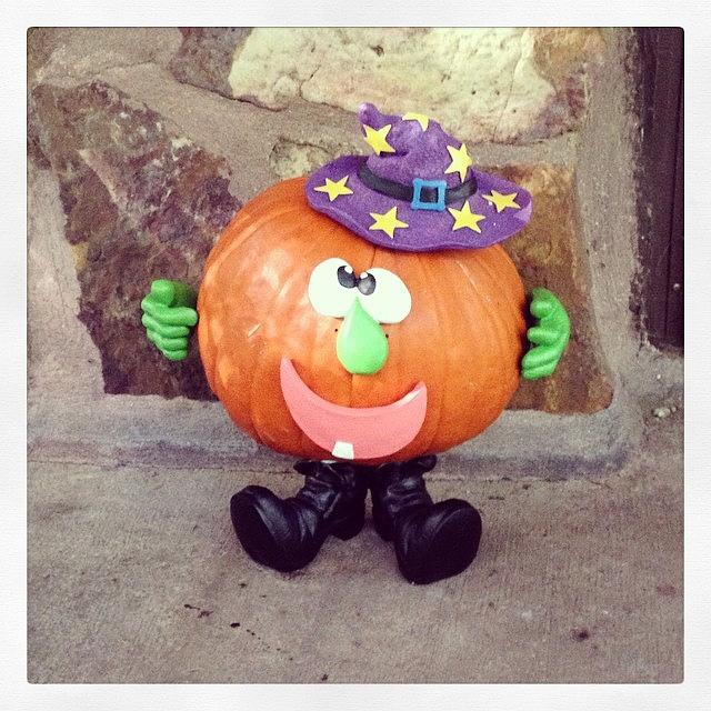We Made Us A Witch Pumpkin!!! Photograph by Tia Stinnett