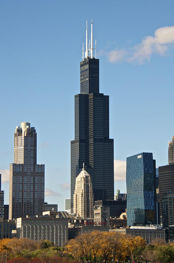 Sears Tower Photograph - We Still Call it the Sears Tower by Sheryl Thomas