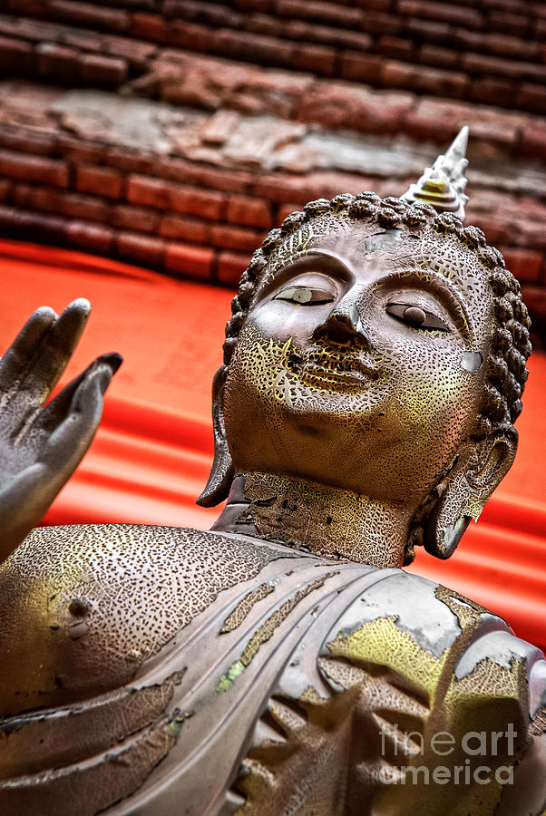 Wear-And-Tear Buddha Photograph by Dean Harte