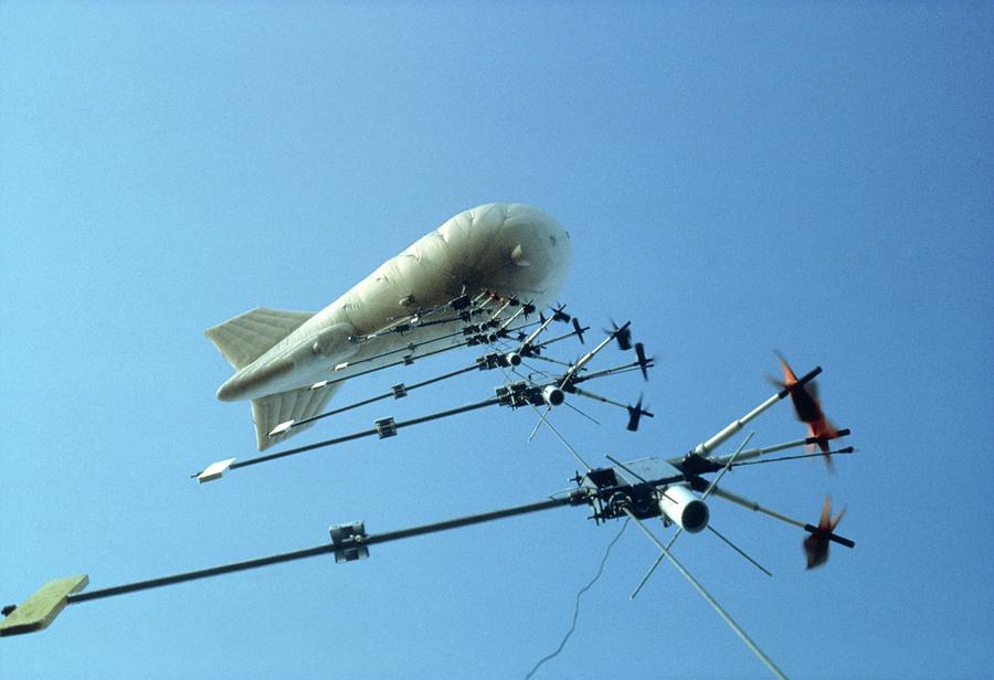 Weather Balloon And Instruments Photograph by British Crown Copyright, The Met Office / Science Photo Library