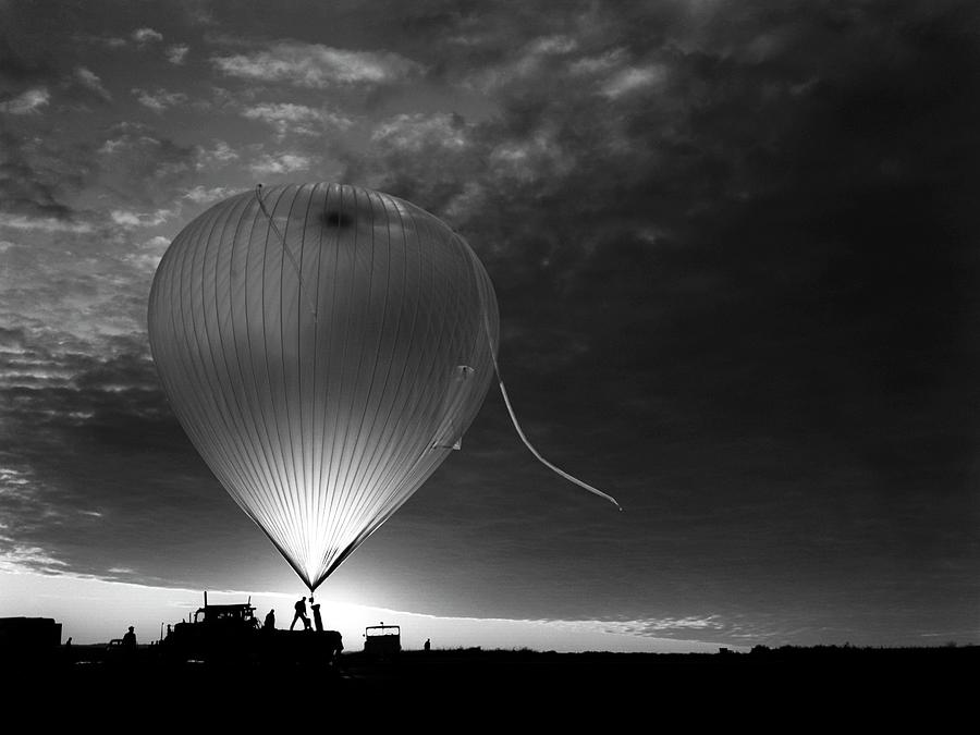 Weather Balloon Launch Photograph by University Corporation For Atmospheric Research/ Science Photo Library