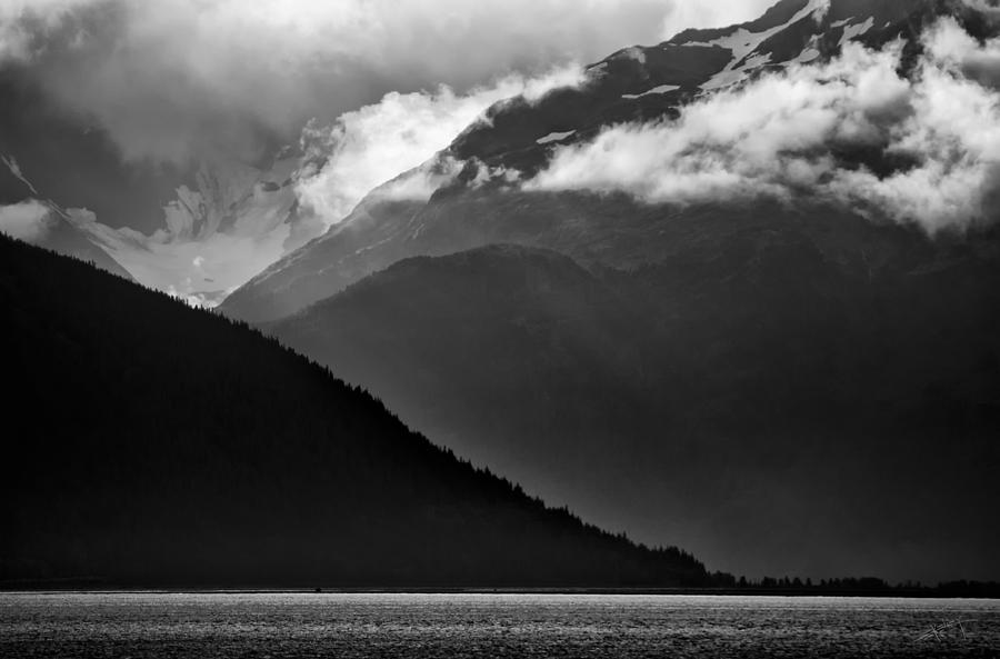 Mountain Photograph - Weather in the Chugach by Ed Kelley