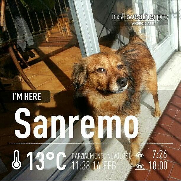 Sanremo Photograph - #weather #instaweather #instaweatherpro by Davide Rizzo